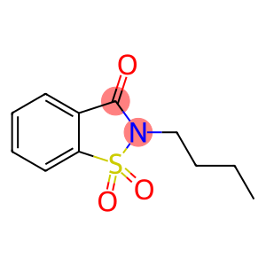 2-丁基苯并[D]异噻唑-3(2H)-酮 1,1-二氧化物