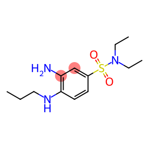 3-Amino-n,n-diethyl-4-(propylamino)benzene-1-sulfonamide