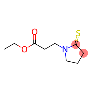 1-Pyrrolidinepropanoic  acid,  2-thioxo-,  ethyl  ester