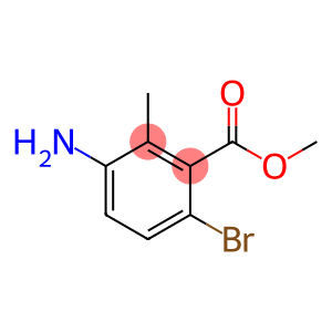 Benzoic acid, 3-aMino-6-broMo-2-Methyl-, Methyl ester