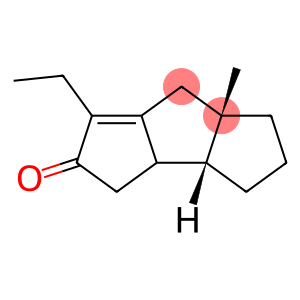 2H-Cyclopenta[a]pentalen-2-one,1-ethyl-3,3a,3b,4,5,6,6a,7-octahydro-6a-methyl-,(3bR,6aS)-rel-(9CI)