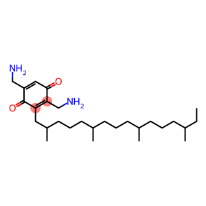 2,5-bis(aminomethyl)-3-(2,6,10,14-tetramethylhexadecyl)cyclohexa-2,5-diene-1,4-dione