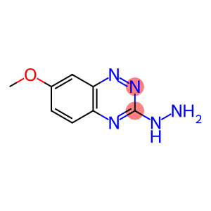 3-HYDRAZINO-7-METHOXY-1,2,4-BENZOTRIAZINE