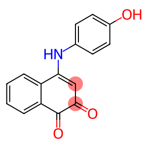 4-(4-HYDROXYANILINO)-1,2-NAPHTHOQUINONE