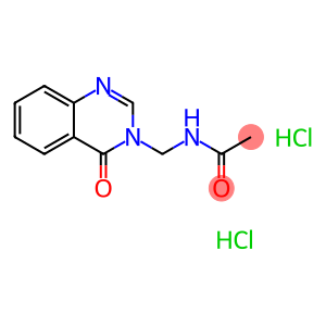 N-[(4-oxoquinazolin-3-yl)methyl]acetamide dihydrochloride