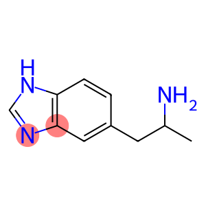 1H-Benzimidazole-5-ethanamine,  -alpha--methyl-  (9CI)