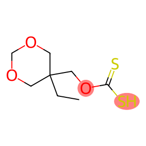 Carbonodithioic acid, O-[(5-ethyl-1,3-dioxan-5-yl)methyl] ester (9CI)