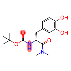 Tert-butyl (S)-(3-(3,4-dihydroxyphenyl)-1-(dimethylamino)-1-oxopropan-2-yl)carbamate