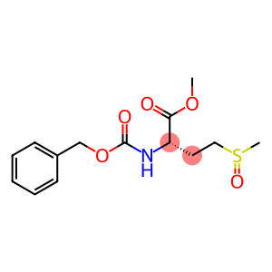 Butanoic acid, 4-(methylsulfinyl)-2-[[(phenylmethoxy)carbonyl]amino]-, methyl ester, (2S)-