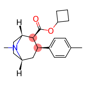 8-Azabicyclo[3.2.1]octane-2-carboxylic acid, 8-methyl-3-(4-methylphenyl)-, cyclobutyl ester, (1R,2S,3S,5S)-