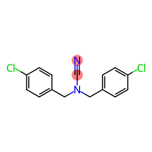 bis[(4-chlorophenyl)methyl](cyano)amine