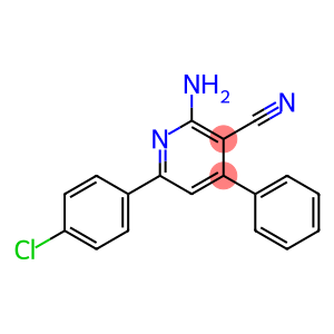 2-氨基-6-(4-氯苯基)-4-苯基尼古丁腈