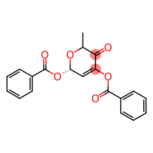 2H-Pyran-3(6H)-one, 4-(benzoyloxy)-6-(benzoyloxy)methyl-, (6S)-