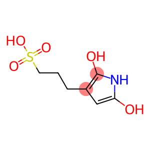 1H-Pyrrole-3-propanesulfonic acid, 2,5-dihydroxy- (9CI)