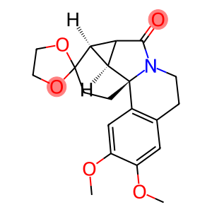 2,2-(Ethylenebisoxy)-15,16-dimethoxy-1β,7β-cycloerythrinan-8-one