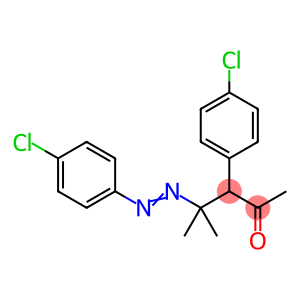 3-(4-Chlorophenyl)-4-[(4-chlorophenyl)azo]-4-methyl-2-pentanone