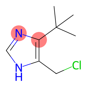 1H-Imidazole,  4-(chloromethyl)-5-(1,1-dimethylethyl)-  (9CI)