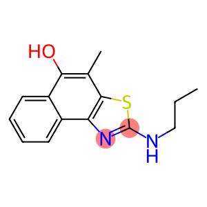 Naphtho[1,2-d]thiazol-5-ol,  4-methyl-2-(propylamino)-