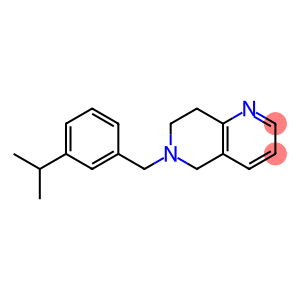 1,6-Naphthyridine, 5,6,7,8-tetrahydro-6-[[3-(1-methylethyl)phenyl]methyl]-