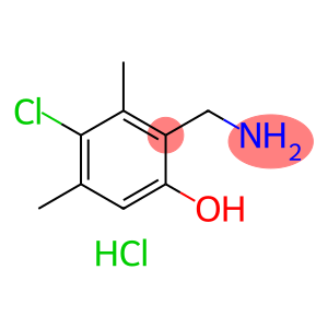 2-(aminomethyl)-4-chloro-3,5-dimethylphenol hydrochloride