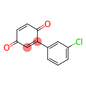 2,5-Cyclohexadiene-1,4-dione, 2-(3-chlorophenyl)-