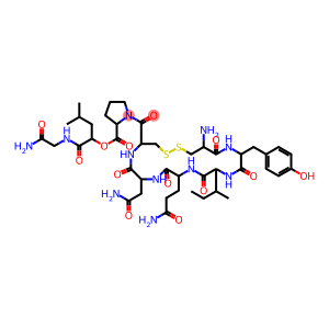 oxytocin, (8-alpha-hydroxyisocaproic acid)-