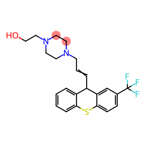 1-Piperazineethanol, 4-[3-[2-(trifluoromethyl)-9H-thioxanthen-9-yl]-2-propen-1-yl]-