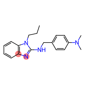 N-[4-(dimethylamino)benzyl]-N-(1-propyl-1H-benzimidazol-2-yl)amine