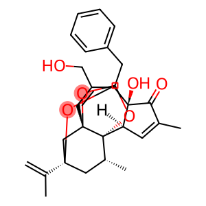 (1R)-2,3,9a,12aα-Tetrahydro-9aβ-hydroxy-8-(hydroxymethyl)-1α,11-dimethyl-3α-(1-methylethenyl)-5-(phenylmethyl)-5α,12bα-epoxy-3,6aβ-methano-1H-azuleno[5,4-d][1,3]dioxocin-10(9H)-one