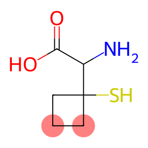 Cyclobutaneacetic acid, alpha-amino-1-mercapto- (9CI)