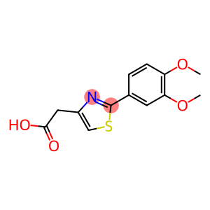 2-[2-(3,4-dimethoxyphenyl)-1,3-thiazol-4-yl]acetic acid