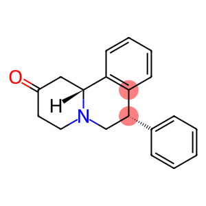 2H-Benzo[a]quinolizin-2-one, 1,3,4,6,7,11b-hexahydro-7-phenyl-, trans- (9CI)