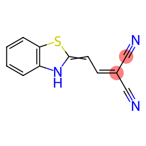 Malononitrile, [2-(2-benzothiazolinylidene)ethylidene]- (7CI,8CI)