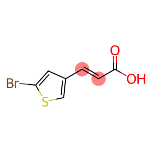 2-Propenoic acid, 3-(5-bromo-3-thienyl)-, (2E)-