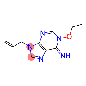 6H-Purin-6-imine,1-ethoxy-1,9-dihydro-9-(2-propenyl)-(9CI)