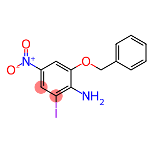 2-(benzyloxy)-6-iodo-4-nitroaniline