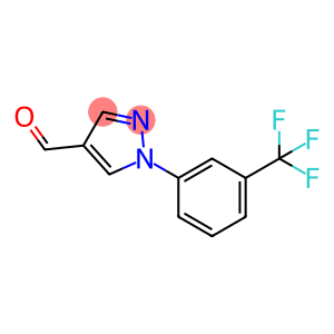 1-[3-(trifluoromethyl)phenyl]pyrazole-4-carbaldehyde