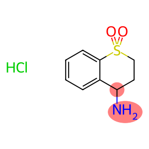 4-amino-3,4-dihydro-2H-1lambda6-benzothiopyran-1,1-dione hydrochloride