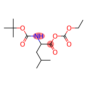 Leucine, N-[(1,1-dimethylethoxy)carbonyl]-, anhydride with ethyl hydrogen carbonate (9CI)