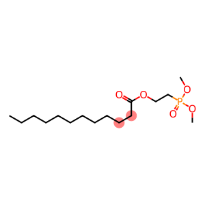 2-(dimethoxyphosphinyl)ethyl laurate