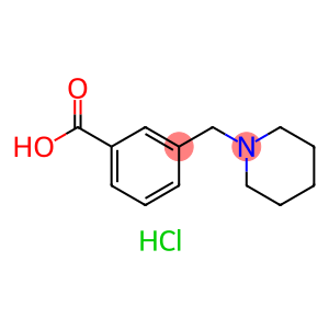 3-(PIPERIDINOMETHYL)BENZOIC ACID HYDROCHLORIDE 0.5 HYDRATE