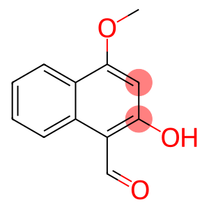 1-Naphthalenecarboxaldehyde, 2-hydroxy-4-methoxy-