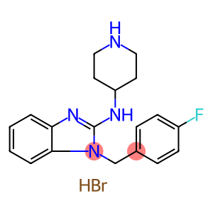 1-(4-Fluorobenzyl)-N-piperidin-4-yl-1H-benzimidazol-2-amine dihydrobromide