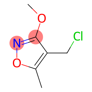 Isoxazole, 4-(chloromethyl)-3-methoxy-5-methyl- (9CI)