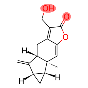 (4aS)-4aα,5,5aα,6,6aα,6b-Hexahydro-3-(hydroxymethyl)-5-methylene-6bβ-methylcyclopropa[2,3]indeno[5,6-b]furan-2(4H)-one