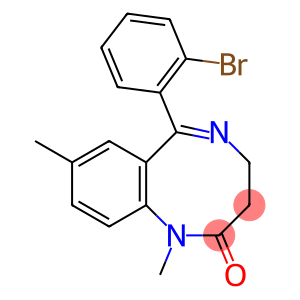 6-(3-Bromophenyl)-1,2,3,4-tetrahydro-1,8-dimethyl-1,5-benzodiazocin-2- one