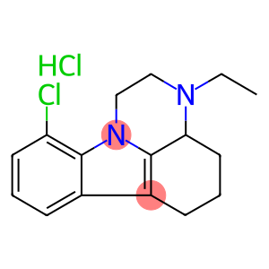 1,10-Trimethylene-2-ethyl-6-chloro-1,2,3,4-tetrahydropyrazino(1,2-a)in dole hydrochloride