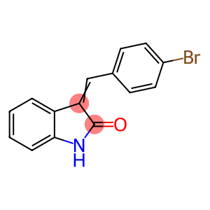 3-[(4-溴苯基)亚甲基]-1,3-二氢-2H-吲哚-2-酮