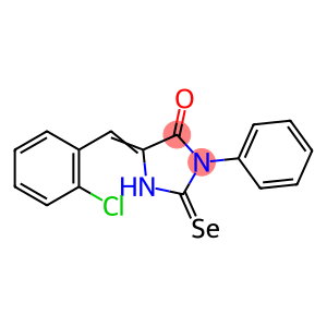 4-Imidazolidinone, 5-[(2-chlorophenyl)methylene]-3-phenyl-2-selenoxo-
