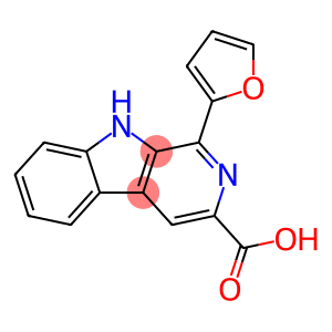 9H-Pyrido[3,4-b]indole-3-carboxylic acid, 1-(2-furanyl)-